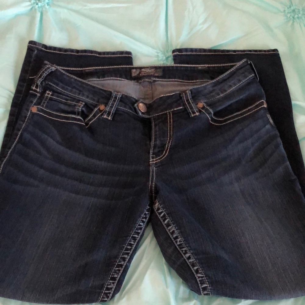 Plus Size Silver Tuesday Bootcut Jeans size 16 x 31 inch inseam.